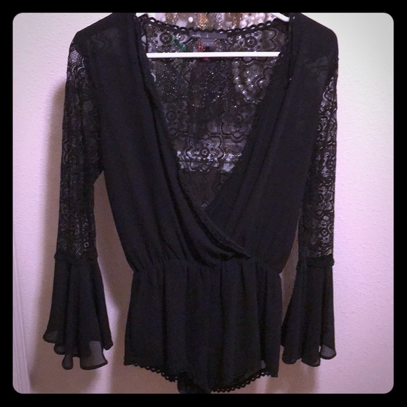 Black romper size s. Worn once - Picture 1 of 3